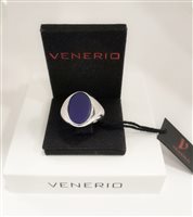Anello Venerio Uomo in Argento Lapislazzulo AN670054 - AN670054